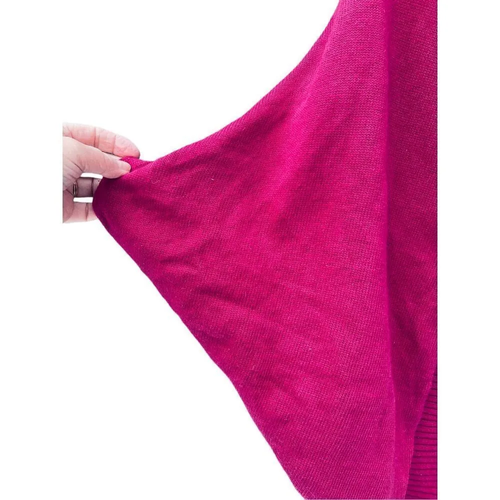 Chico’s size L rose shrug cotton nylon angora. - Image 3