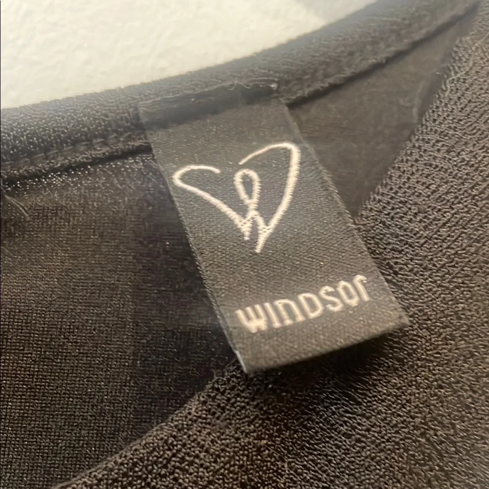 Black Halter Dress with Silver Eyelets cut out sides -sexy - Image 4