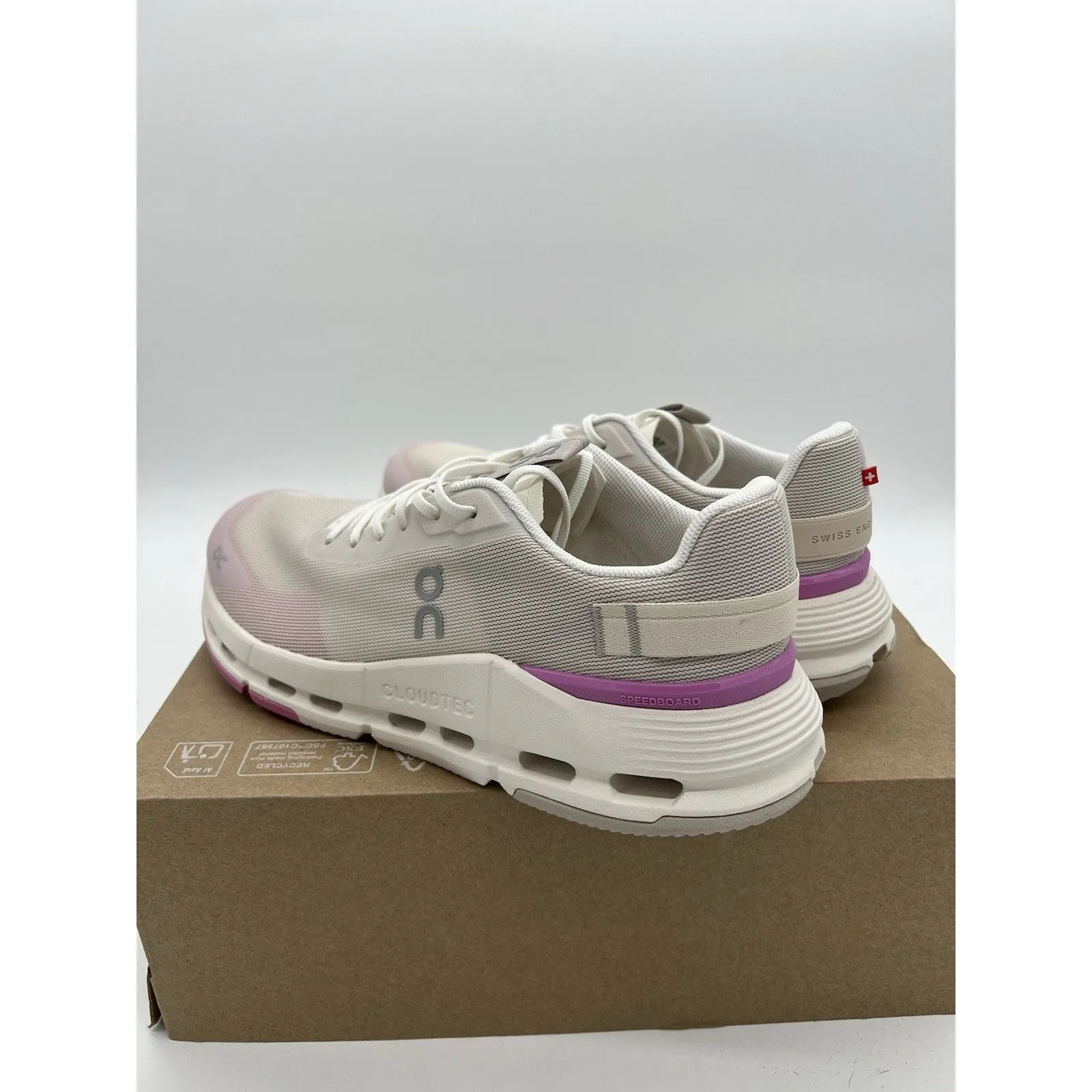 On Cloudnova Form 2 Pearl Raspberry Women’s Size 8.5 B Medium US Tan - Image 5