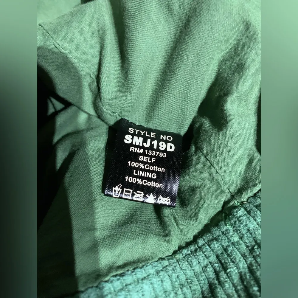 Pol Green Corduroy Jacket - Image 12