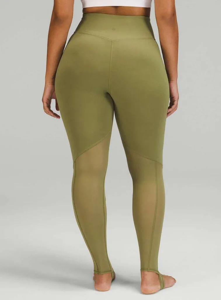Lululemon Nulu Criss Cross Mesh Stirrup Tight - Image 6