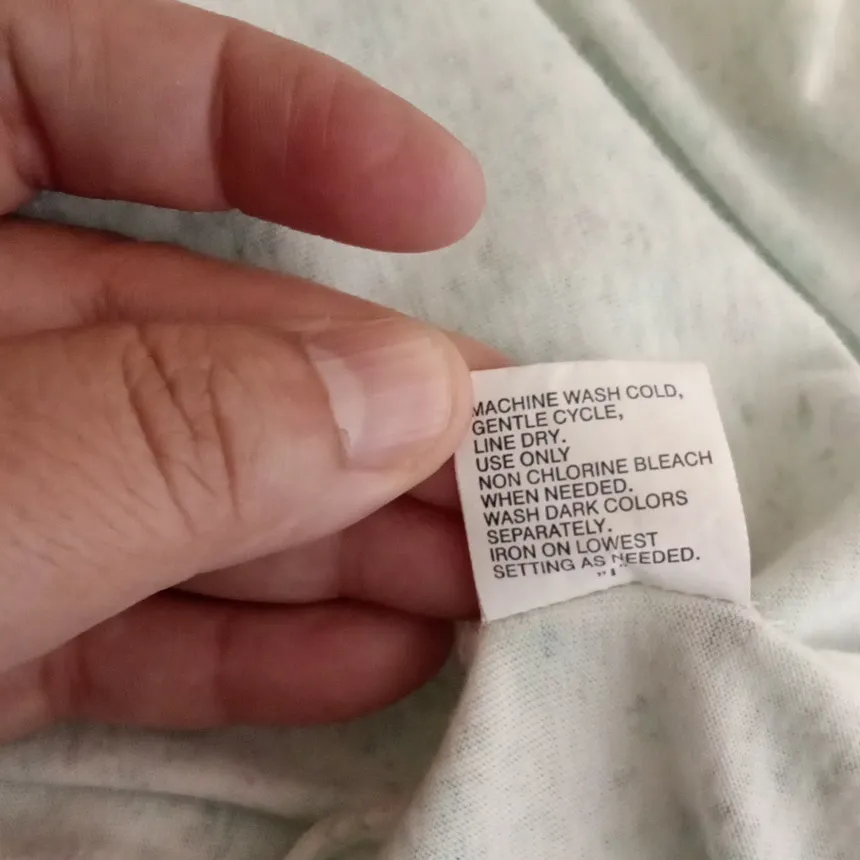 Miss Elaine Light Green Floral Night Gown Menamilist Comfy Womens XL - Image 7