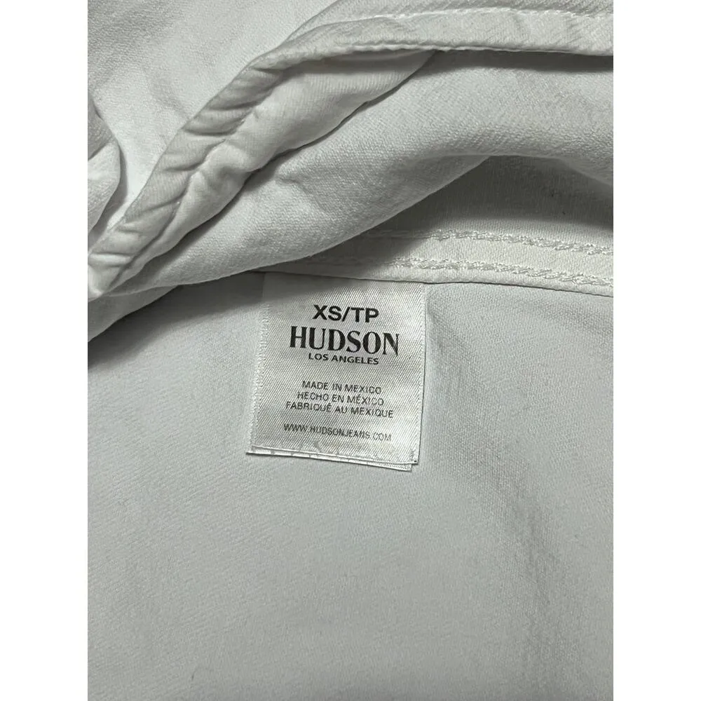 Hudson Jeans Jacket Women's Size XS Signature Trucker Denim Evereve Western - Image 5