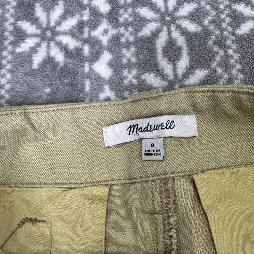 Madewell Relaxed Chino Pants In‎ Pale Lichen Green NL220 Size 8 - Image 7