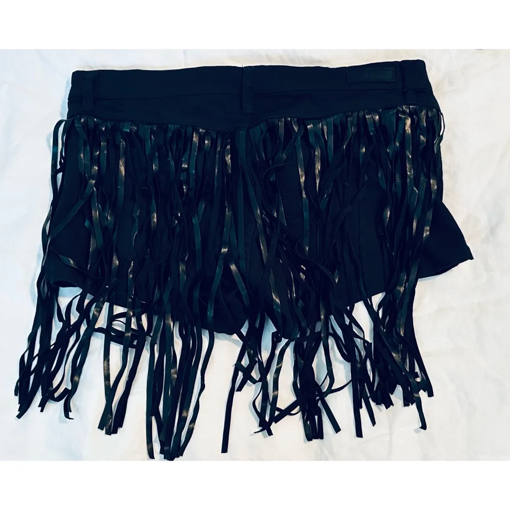 Blank NYC Whip It Fringe Shorts Coachella Shorts - Image 6