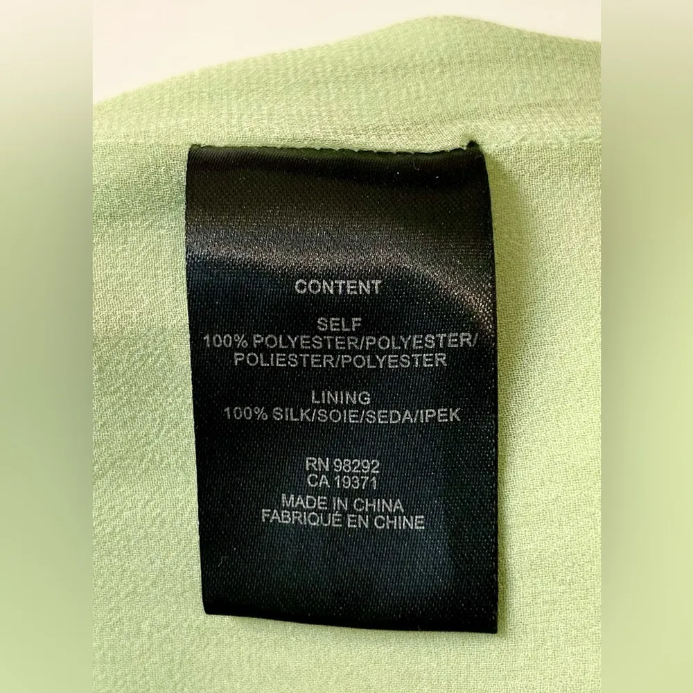 Tibi Tropical Mint Leaf Gown Size 4 - Image 13