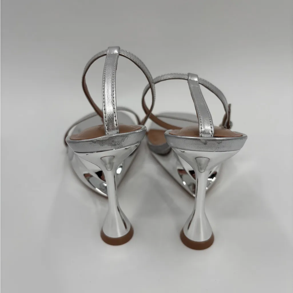 Arch NYC Lovestruck Heel in Chrome Silver Size 8 - Image 8