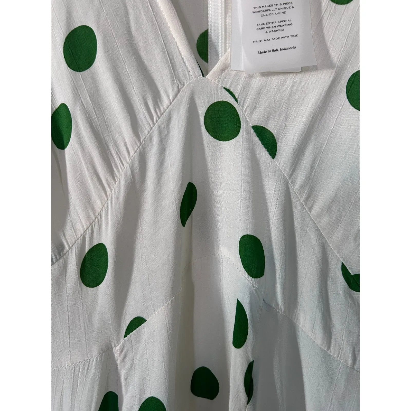 NWT Faithful The Brand La Belle mini dress in Lolita Dot - Size 6 - Image 7