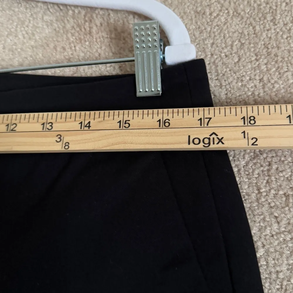 J. Crew Hayden Kickout Crop Pant Dress Pant Black Size 12 Bi-Stretch AJ420 - Image 10