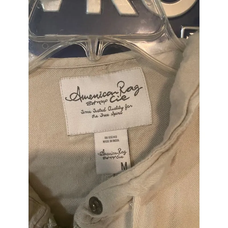 American Rag zip up hoodie Med. - Image 2