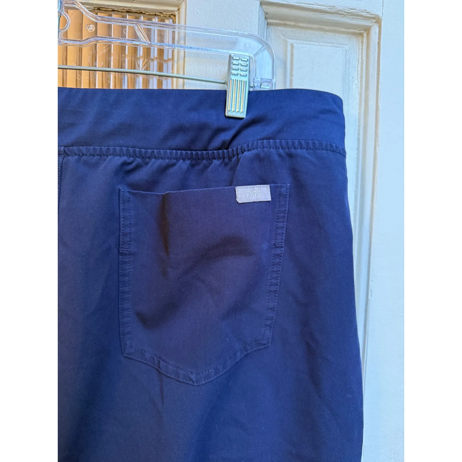 FIGS Technical Collection Navy Blue Zamora Jogger Scrub Pants Womens Size XL - Image 3