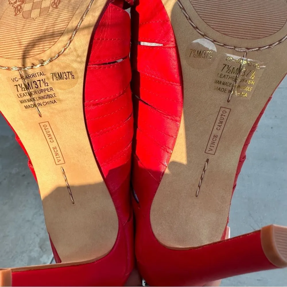 Womens Vince Camuto Narrital Lace Up Caged Dress Sandals - Image 8