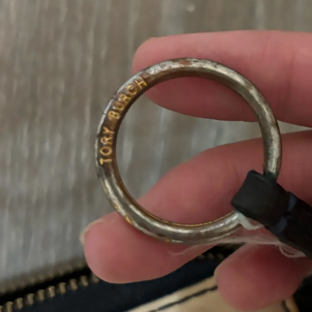 toryburch Peggy the Pig Zip-Around Leather Coin Case - Image 7