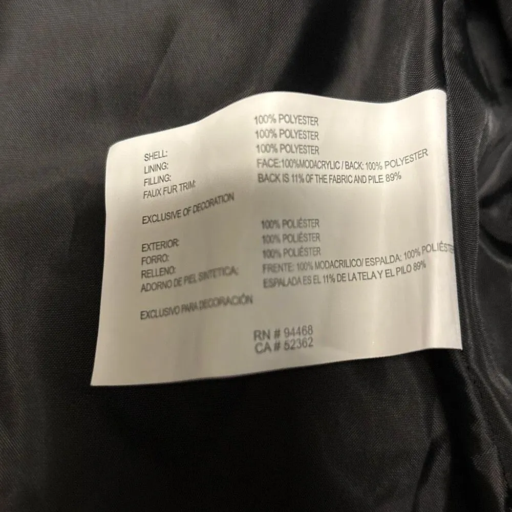 Nautica Faux Fur puffer jacket Size XL - Image 12