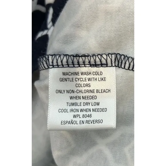 Charter Club Luxury Women XL Quilted Pattern Casual Normcore Nautical Preppy‎ - Image 5