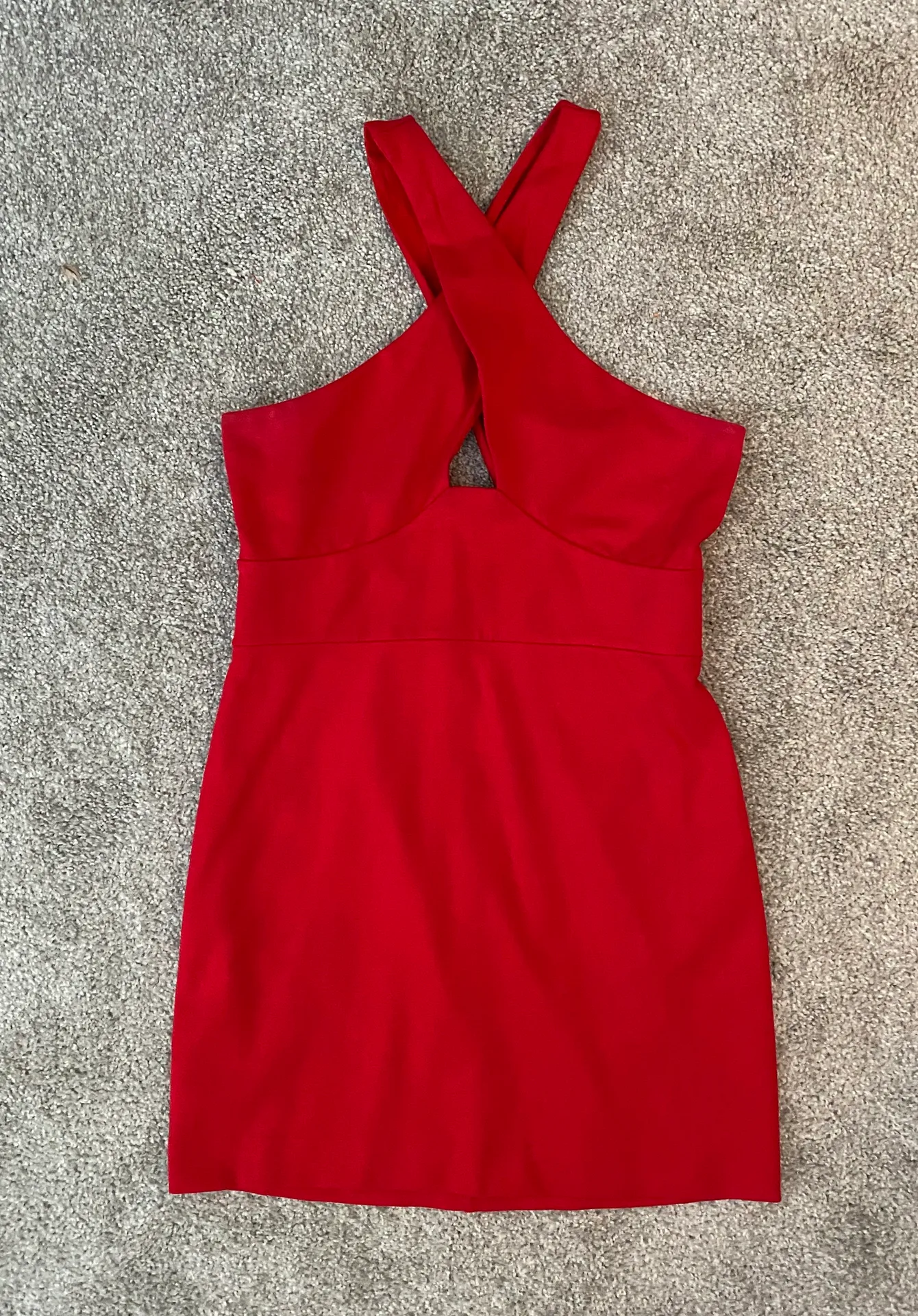 NBD Red Cocktail Dress - Image 2