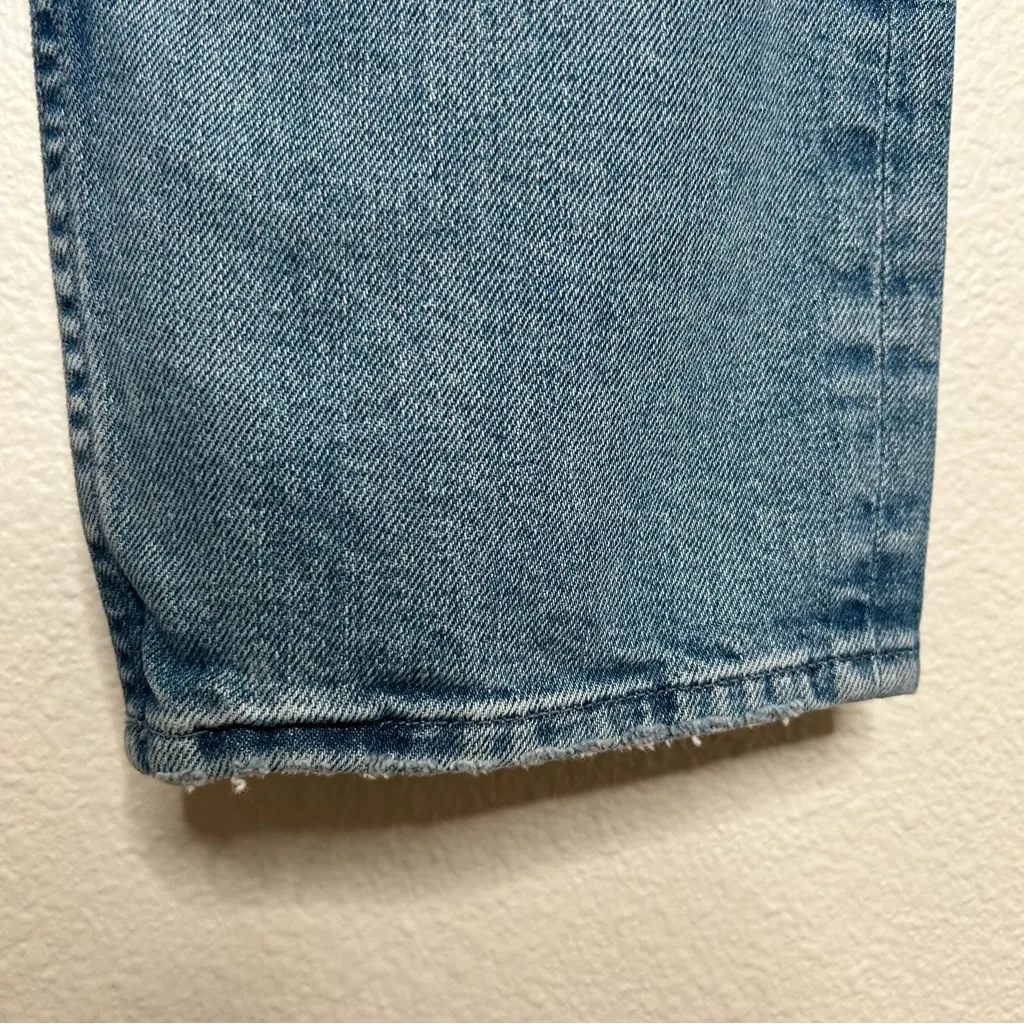 NWT Mother Superior High Waisted Rider Skimp jeans Give It Up 31 Blue - Image 7