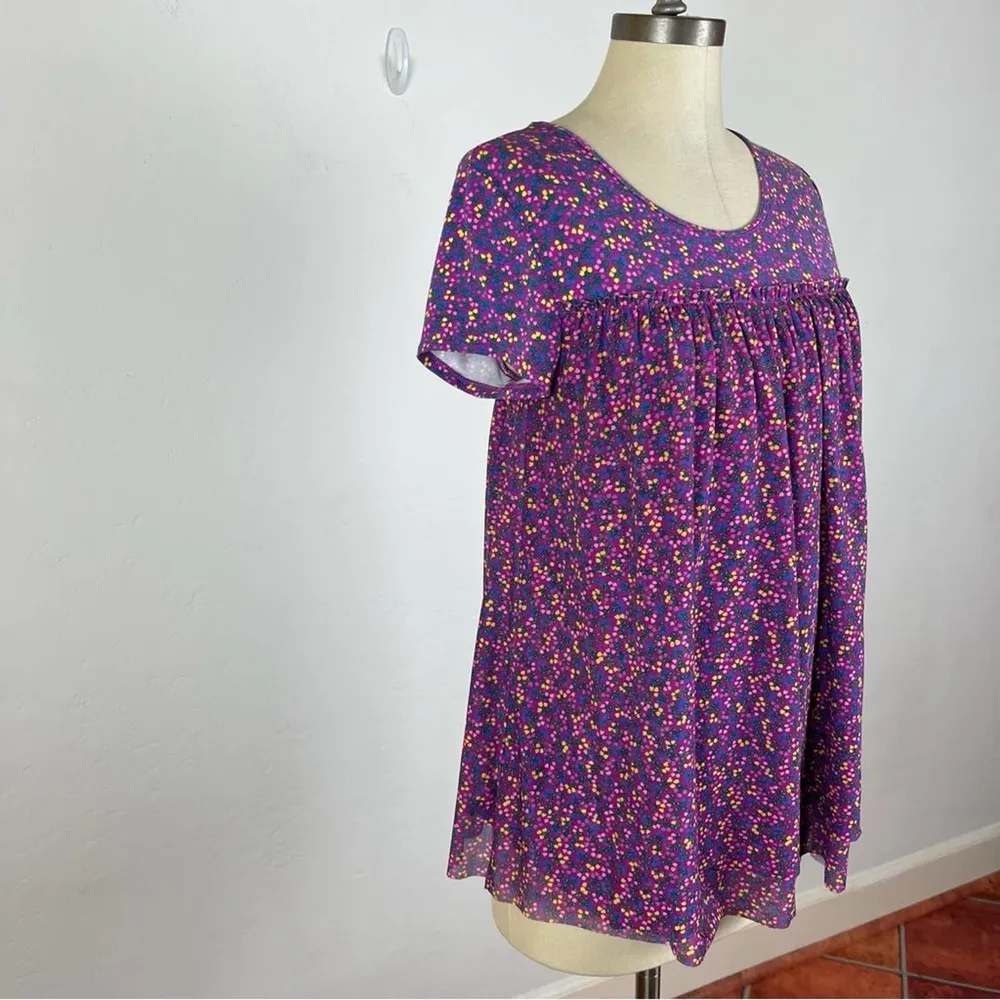 Matilda Jane Purple Floral Swing Top - Image 25