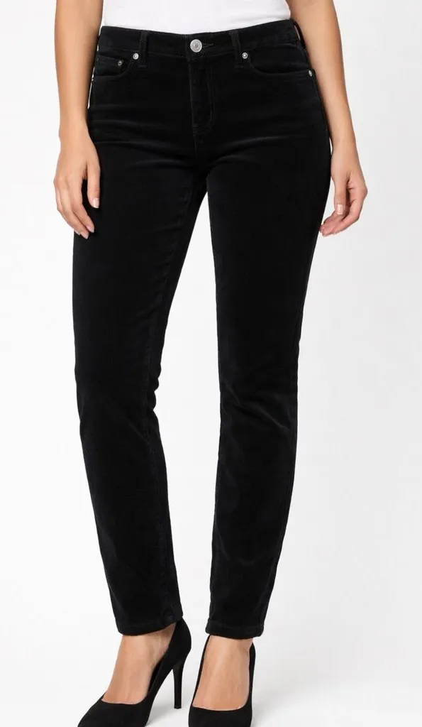 Buffalo David Bitton Black Corduroy Skinny Pants Women’s Size 6/28..(A276) - Image 1