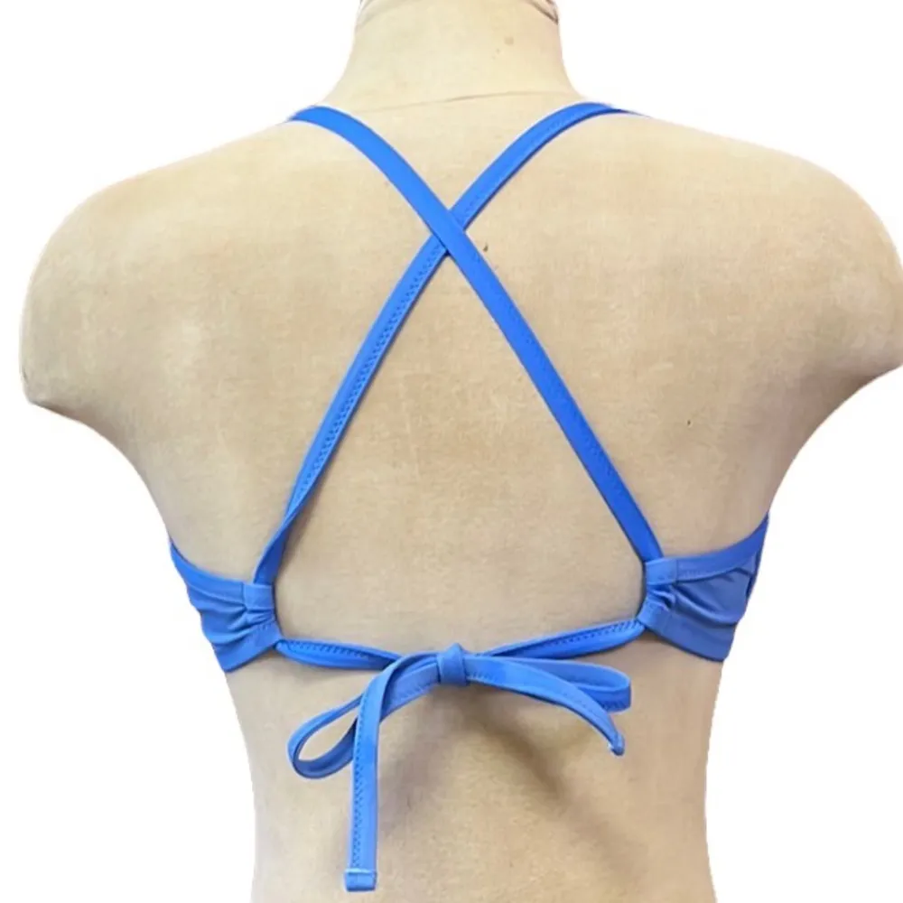 Shade & Shore Bikini Top Crochet Swimsuit Swim 36D L Large - Image 2