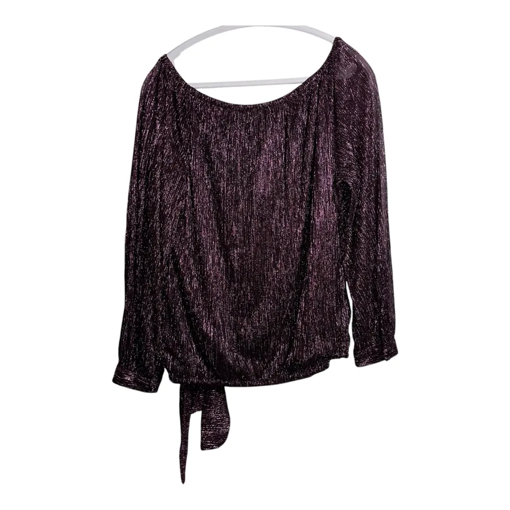 MSK Burgundy Metallic Waist - Image 2