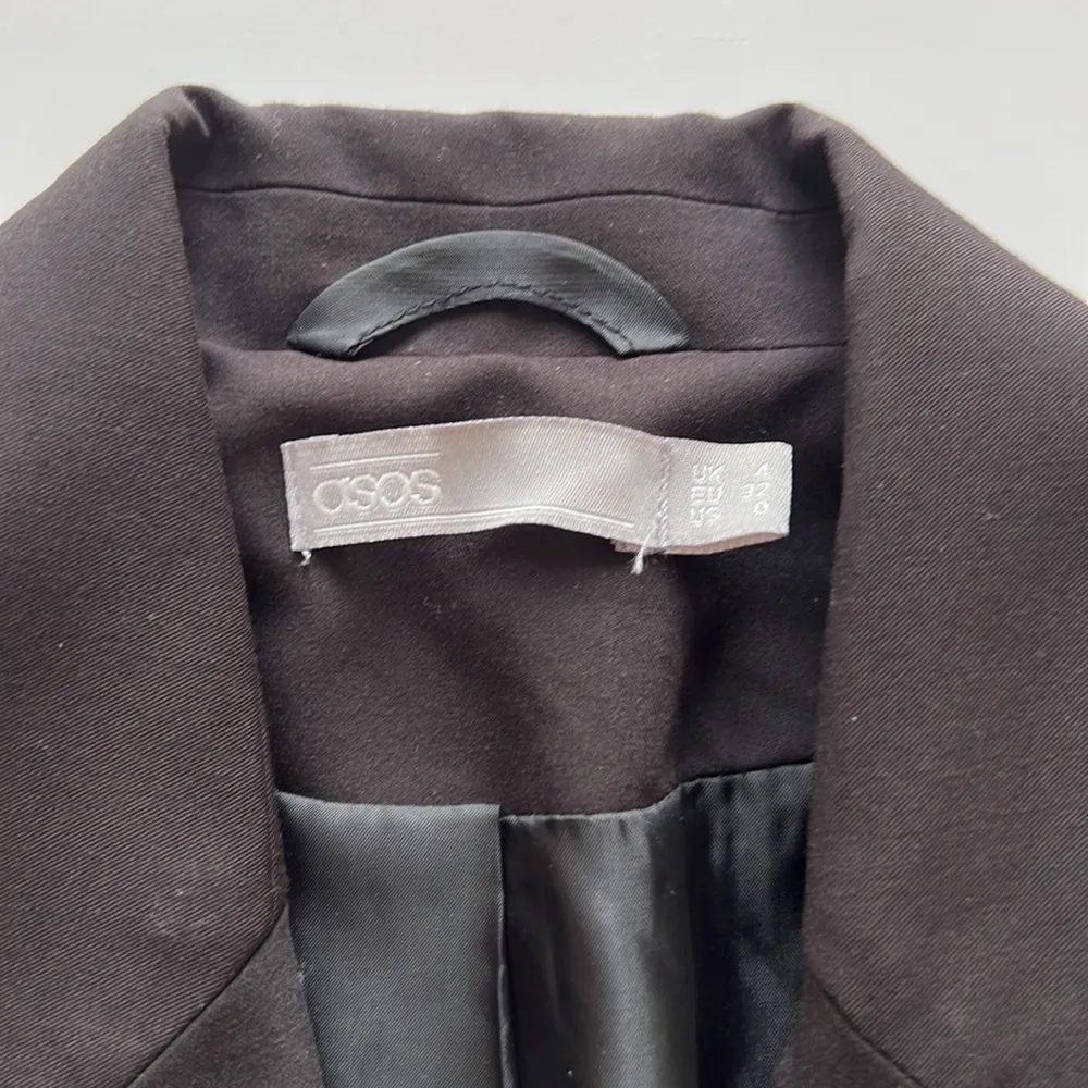 ASOS  Single Breasted Blazer in Black - Image 4