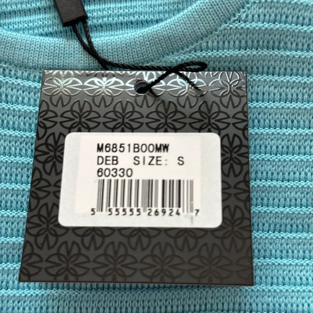 Ming Wang Blue Blouse Elegant Top Size Small NWT - Image 6