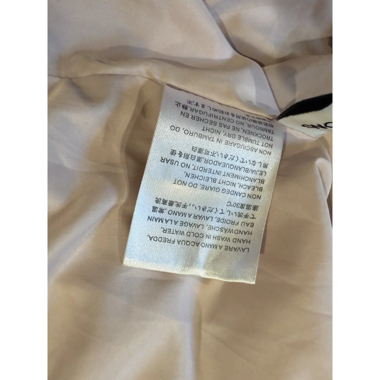 CC Stations Leather Moto Jacket Womens Medium Light Pink Chic Rocker Biker Punk - Image 11