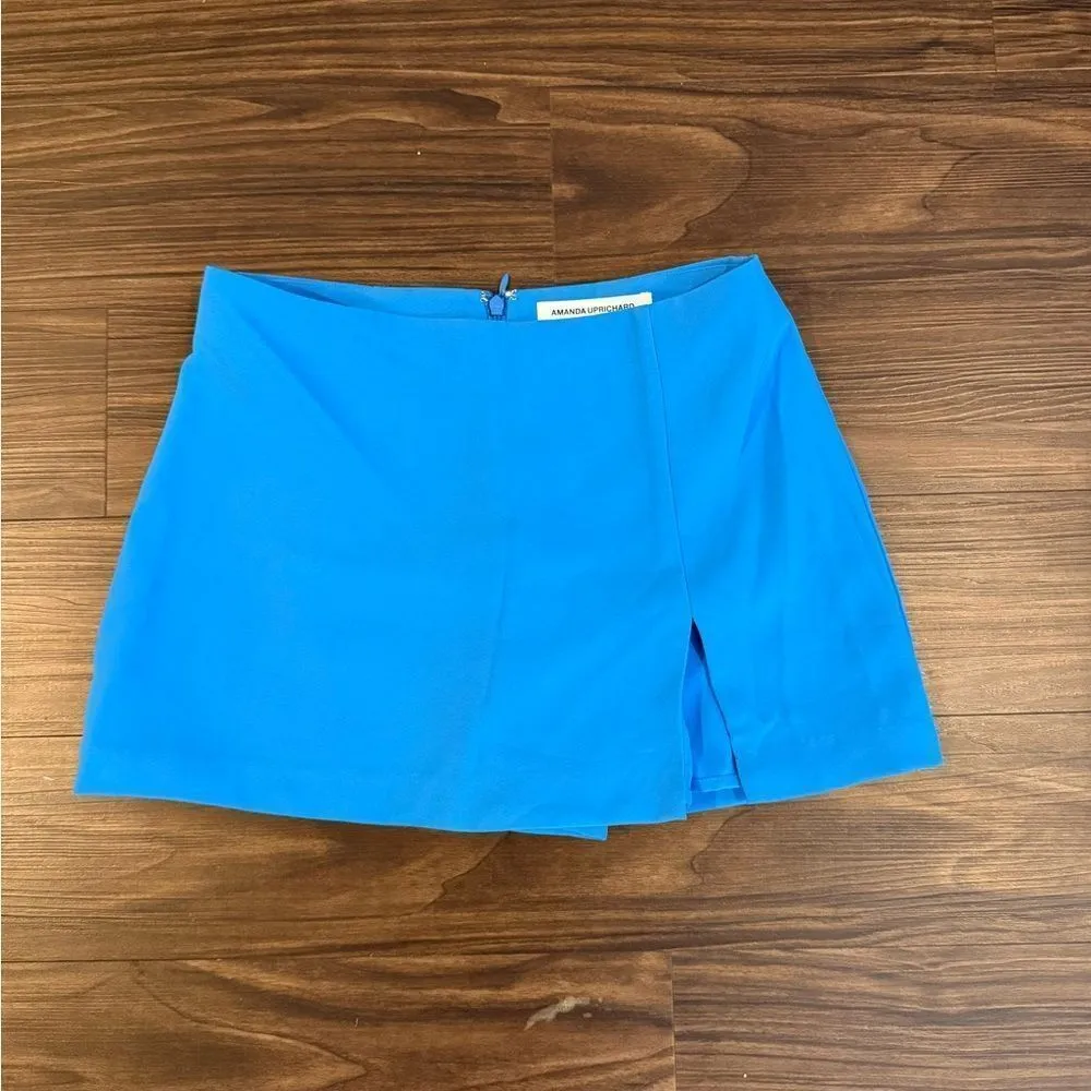 NWOT Amanda Uprichard x Revolve Dale Skort Blue Skort Size XSmall - SOLD OUT - Image 3