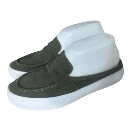 Chooka Leota Olive Suede Mules Size 6 Women Loafers Comfort Shoes Green Backless - Image 2