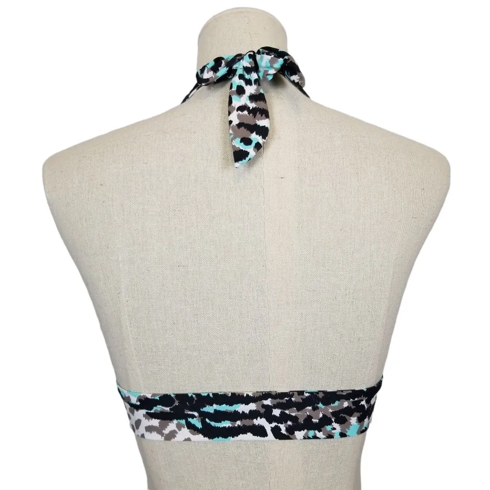 OndadeMar Sequin Trim Halter Bikini Set XS - Image 7