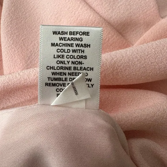 Elle‎ Pink Sleeveless Bow Wide Leg Jumpsuit Size S - Image 9