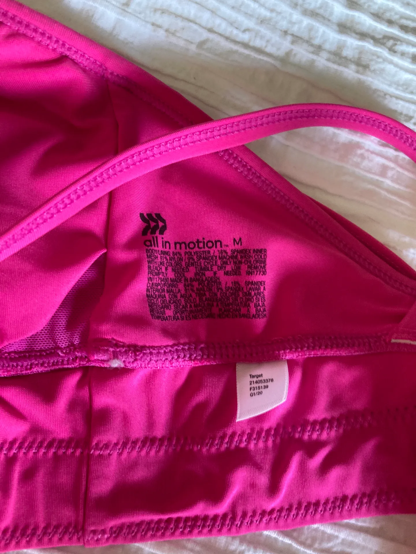 Target Sports Bra - Image 3