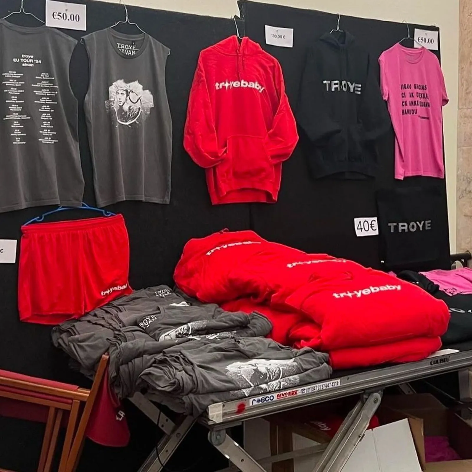 Troye Sivan Sweat 2024 Tour Tee, Size Small, New without Tag Black - Image 5