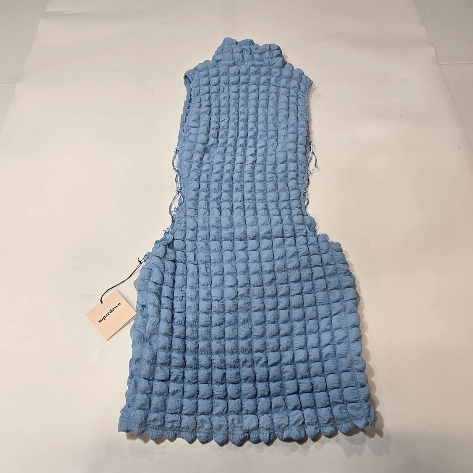 Superdown Dawn Mini Dress in Blue Small - Image 12