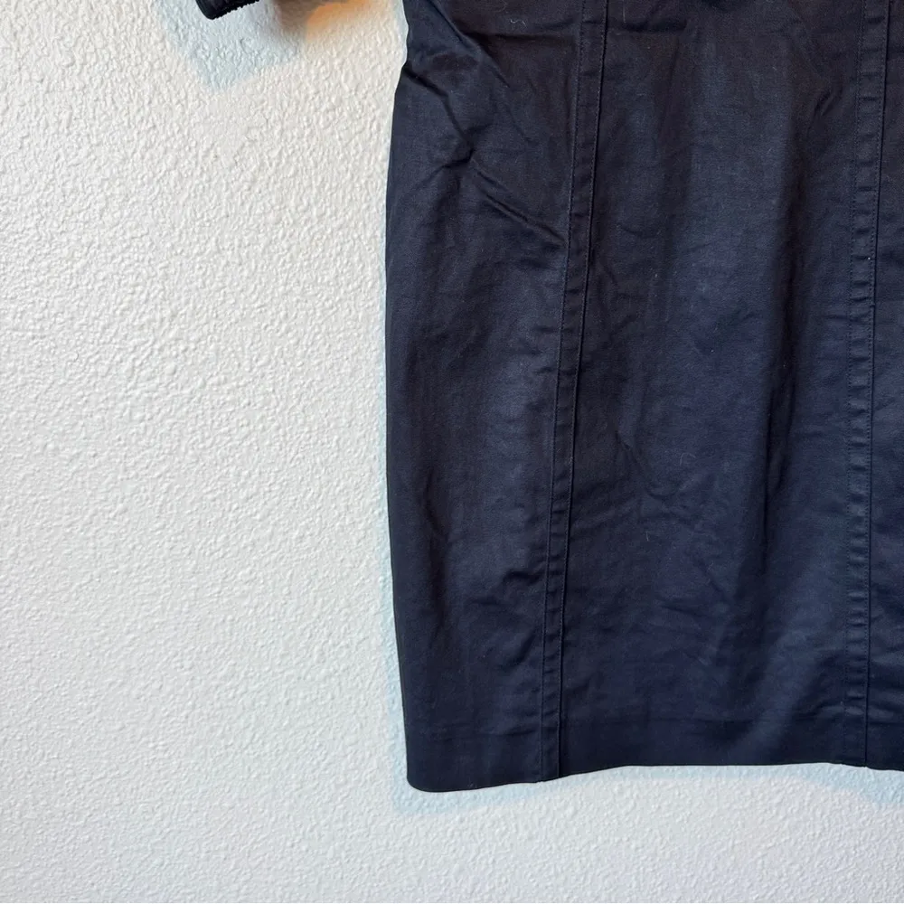 & Other Stories Black Puff Sleeve Mini Dress Womens 0 Preppy Linen Casual Classy - Image 3