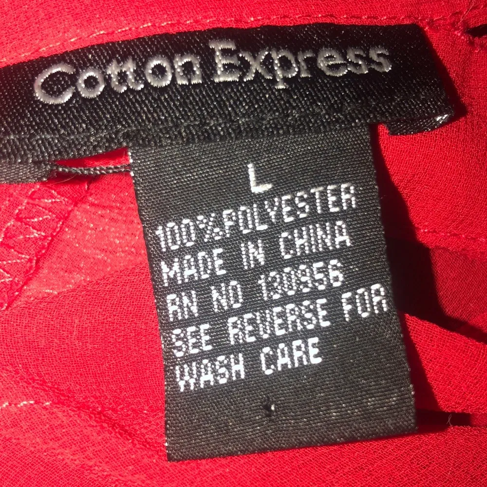 Cotton Express  ladder sleeve blouse - Image 4