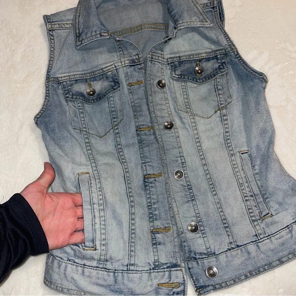 Merona Denim Vest - Image 11