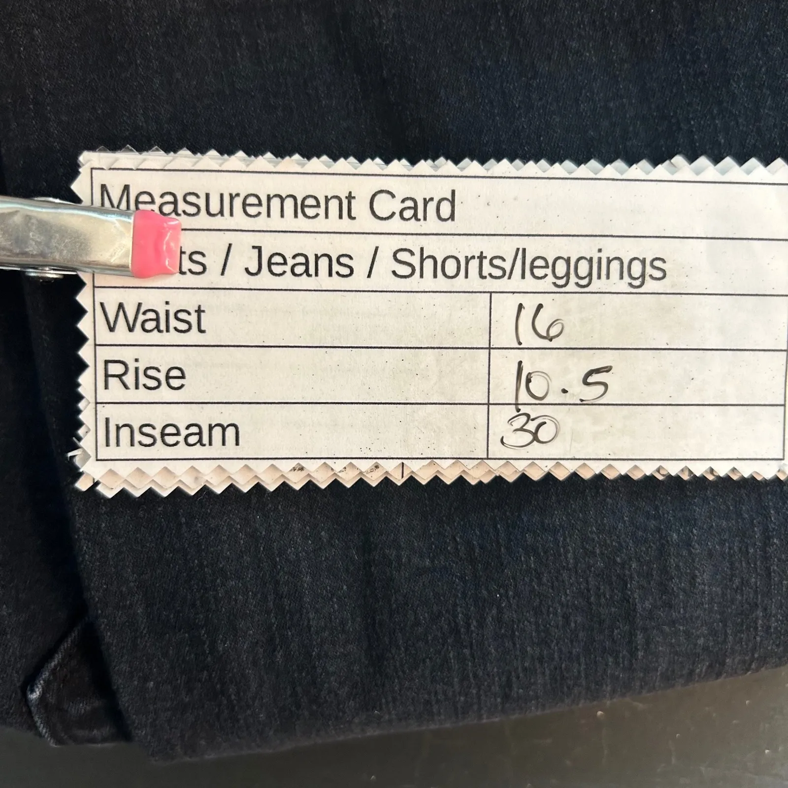 NYDJ Womens Jeans Size 14 Minimalist Capsule Timeless Sheri Slim Black USA - Image 5