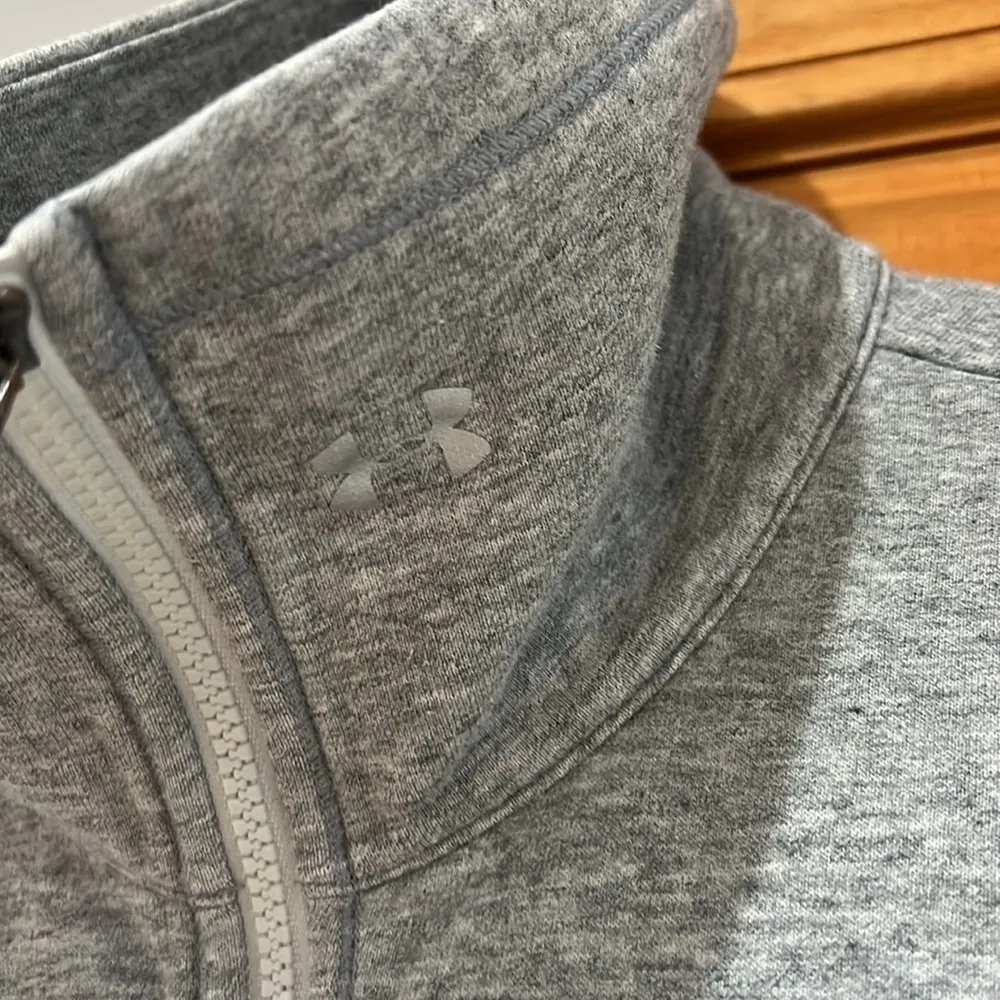 Under Armor Women’s Size Small Gray Full Zip Jacket - Image 3