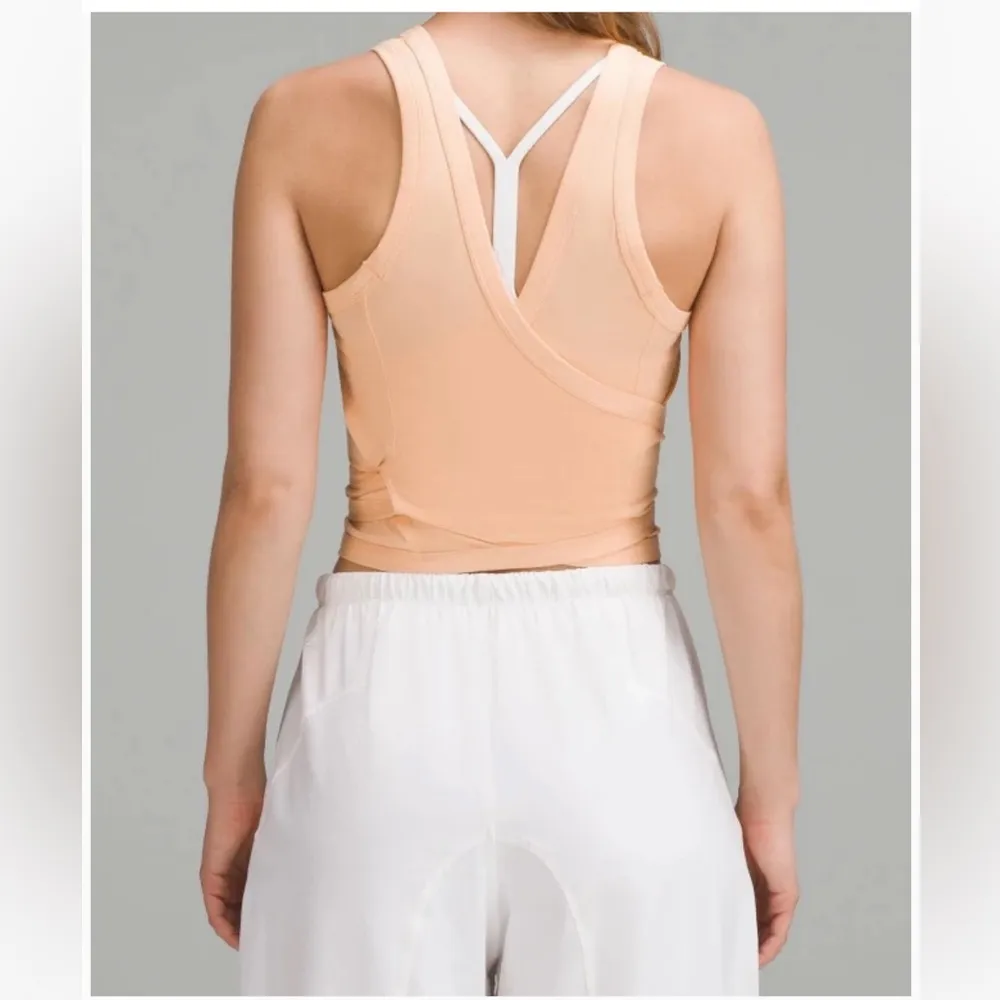 Lululemon Athletica “It's a Tie" Wrap Tank Top - Image 3