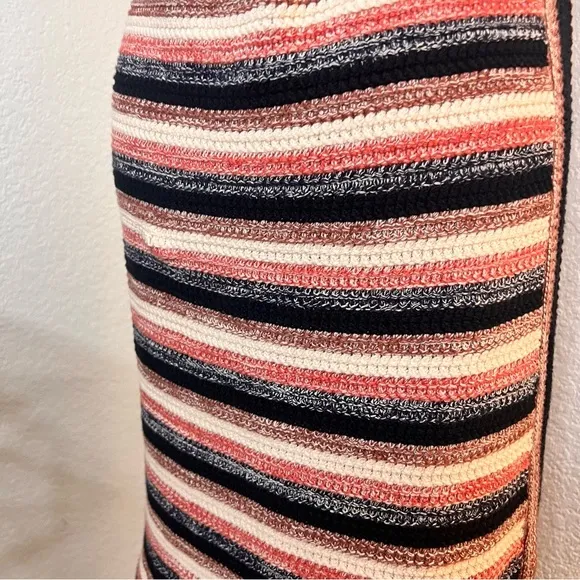 FREE PEOPLE Striped Retro‎ Ruby Knit Dress Size Medium - Image 11