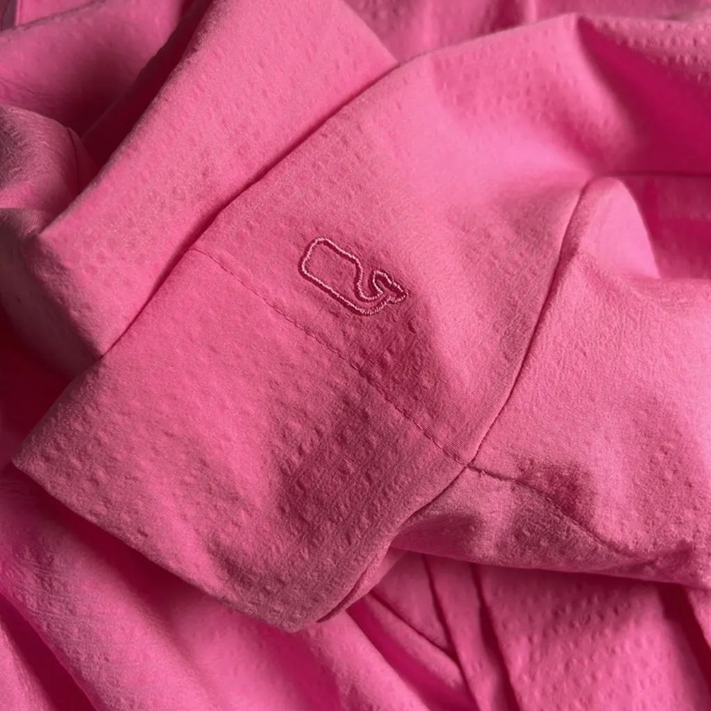 Vineyard Vines Bright Pink Swim Cover-Up - Image 4