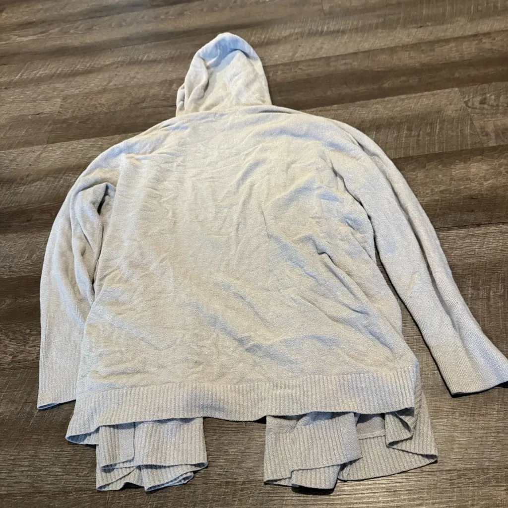 Barefoot Dreams CozyChic Ultra Lite Hooded Cardigan Sweater - Image 5