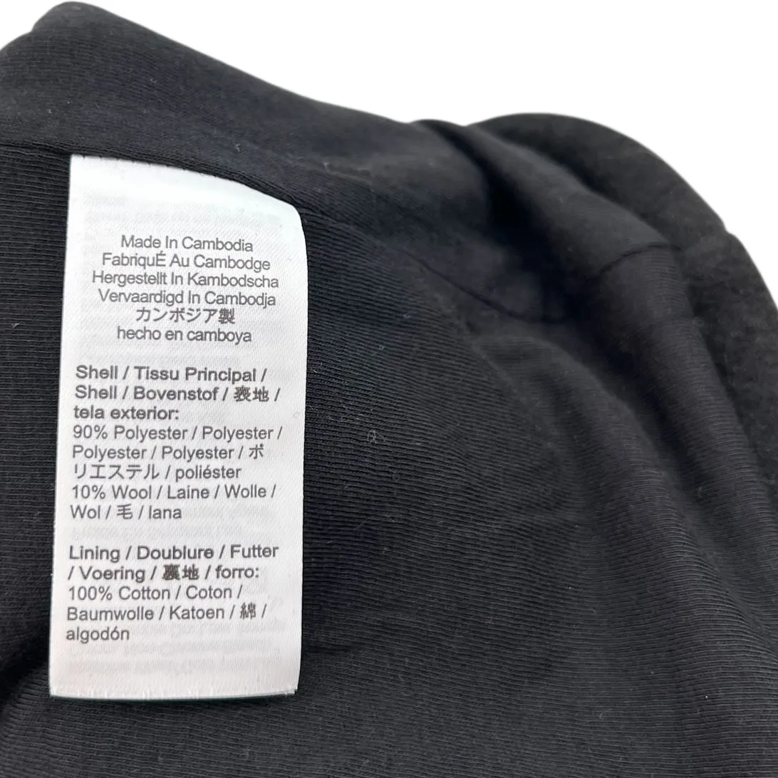 J. Crew Cropped Lady Jacket Buttons Black Size‎ Large - Image 10