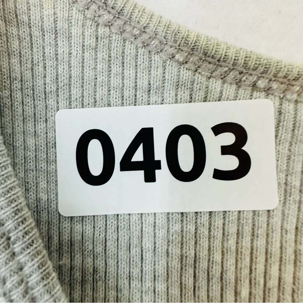 Ralph Lauren Midi Dress Sleeveless Size M Gray 100% Cotton - Image 12