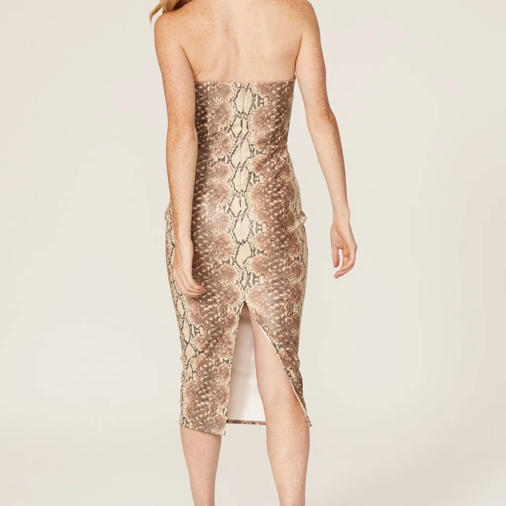 Katie May Vixen Faux Leather Dress size XS - Image 2