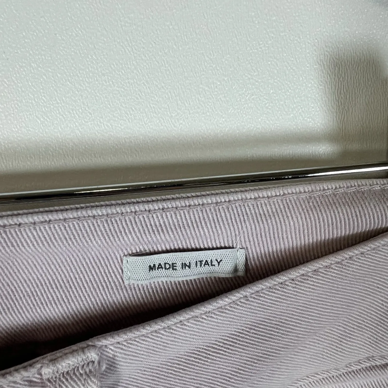 Closed Jeans Womens Size 28 Light Pink Candiani Tapered Cotton Made in Italy‎ - Image 5