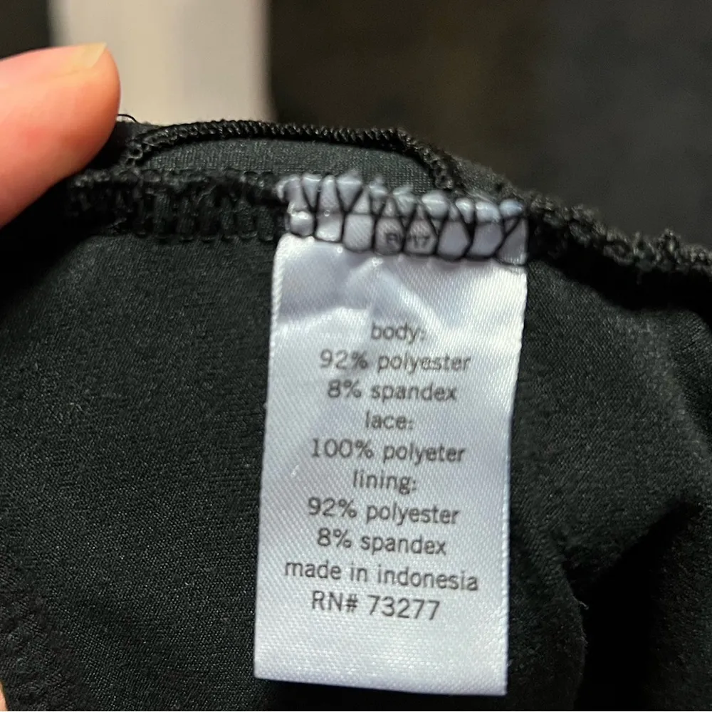 Mudd - Crochet Boho-style Crop Cami (Black) Small (EUC) - Image 7