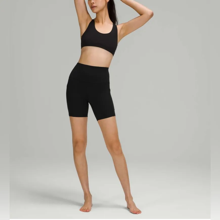 Lululemon Align High-Rise Short 6” with Pockets – Black – Like New Size 2 – Nulu - Image 3